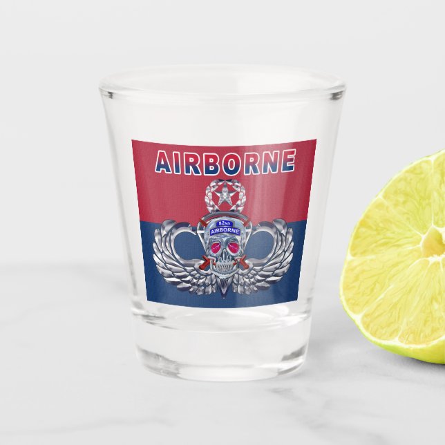 Verre A Shot 82e division aéroportée (Devant)