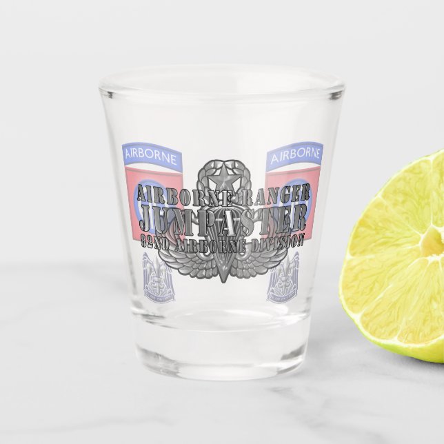 Verre A Shot 82e division aéroportée Jumpmaster (Devant)