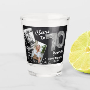 Verre A Shot À la fête pour les 70 ans d'anniversaire 2 Photo