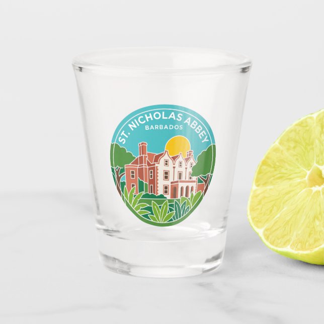 Verre A Shot Abbaye St. Nicholas Barbade (Devant)