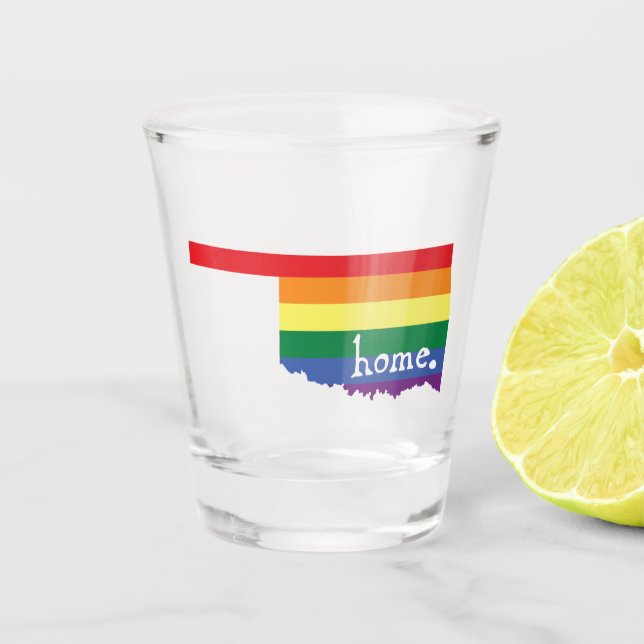 Verre A Shot Accueil Gay pride| Oklahoma (Devant)