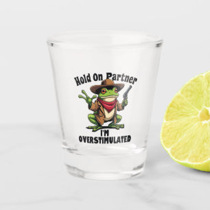 Verre A Shot Accusez votre partenaire de surstimuler Frog ADHD