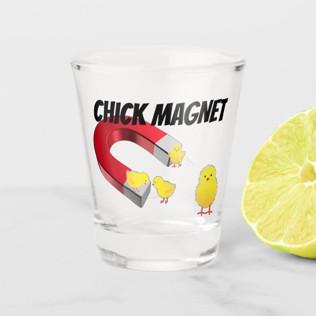 Verre A Shot Aimant CHICK (Devant)