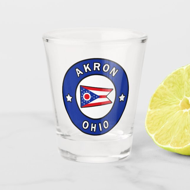 Verre A Shot Akron Ohio (Devant)