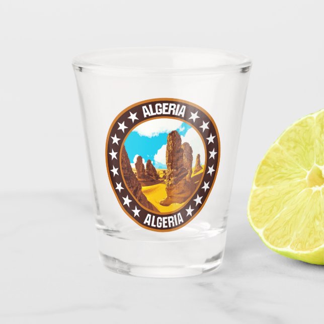 Verre A Shot Algérie (Devant)
