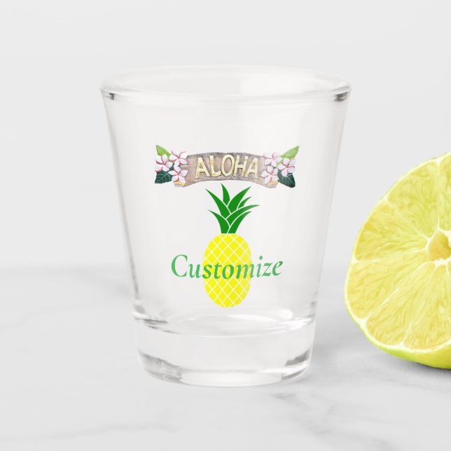 Verre A Shot Aloha Pineapple Thunder_Cove (Devant)