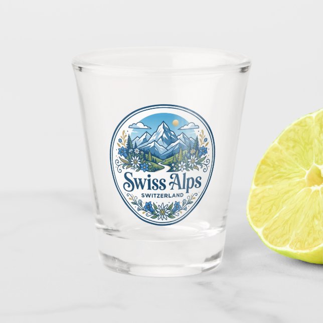 Verre A Shot Alpes suisses Suisse (Devant)