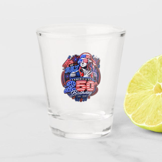Verre A Shot Amérique 250 Deuce (Devant)