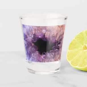Verre A Shot Améthyste pourpre