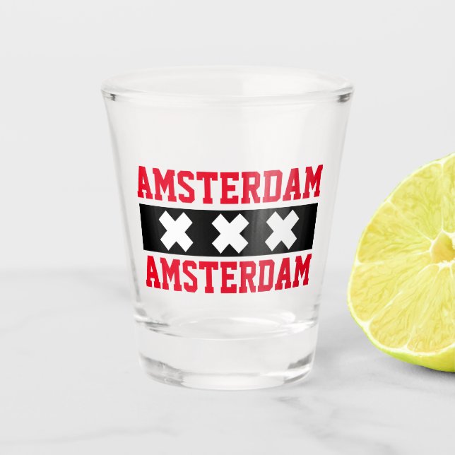 Verre A Shot Amsterdam (Devant)