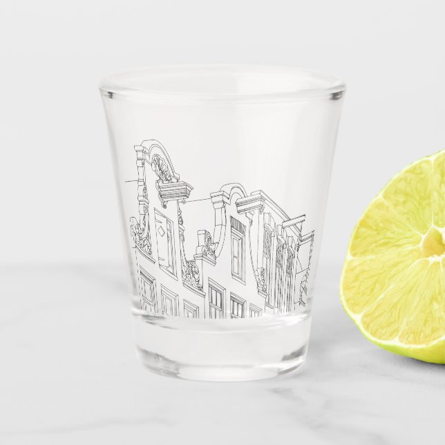 Verre A Shot Amsterdam Gabbles Latte Mug (Devant)