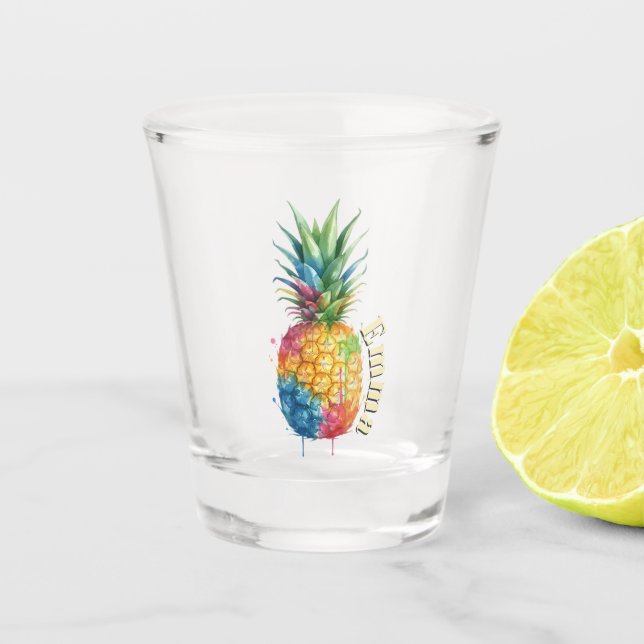Verre A Shot Ananas (Devant)