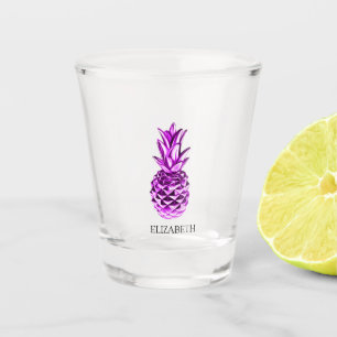 Verre A Shot Ananas Métallique Cool