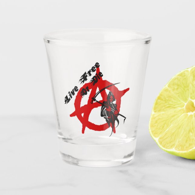 Verre A Shot Anarchy Grim Reaper