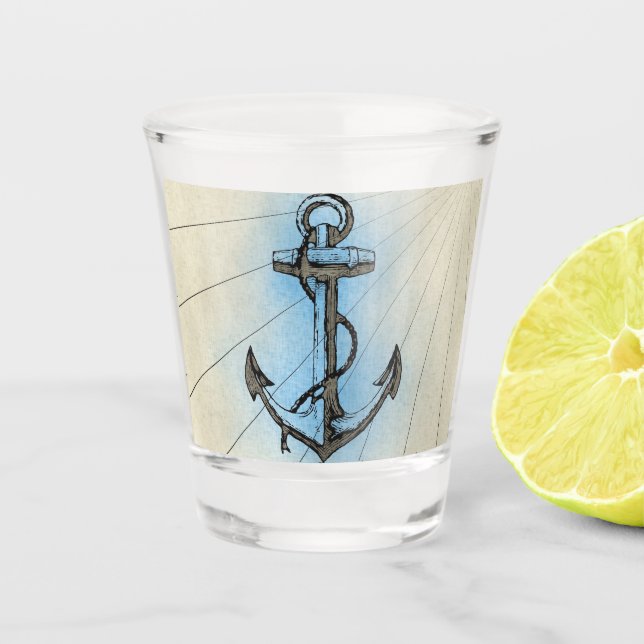 Verre A Shot Ancres absentes (Devant)