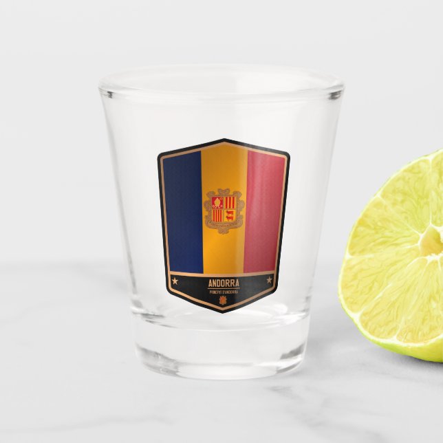 Verre A Shot Andorre (Devant)