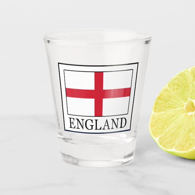 Verre A Shot Angleterre (Devant)