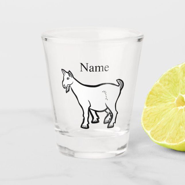 Verre A Shot Animal de chèvre Thunder_Cove (Devant)