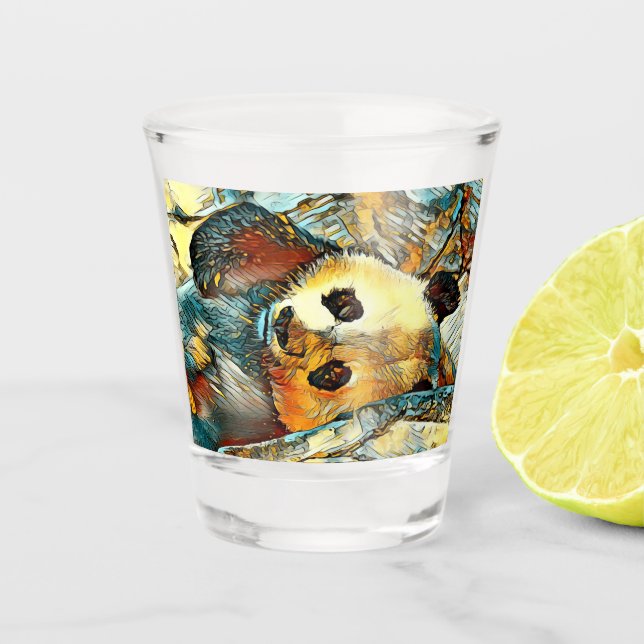 Verre A Shot AnimalArt_Panda_002 (Devant)