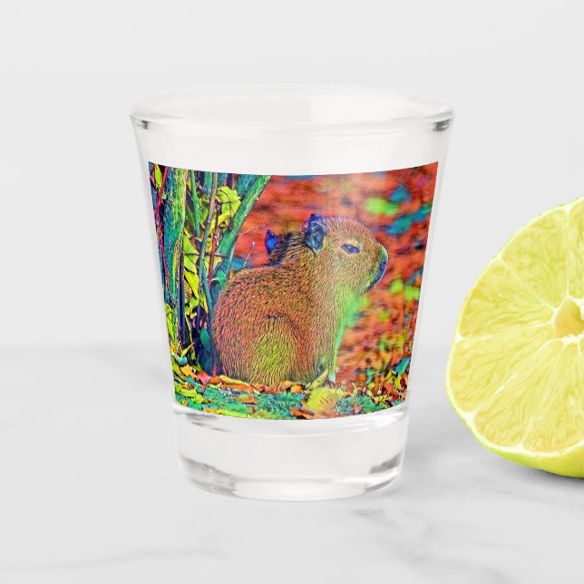 Verre A Shot AnimalColor_Capybara_001 (Devant)