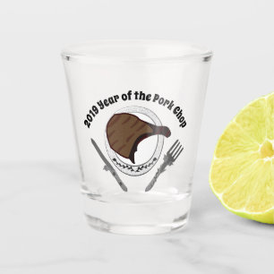Verre A Shot Année 2019 de la côtelette de porc