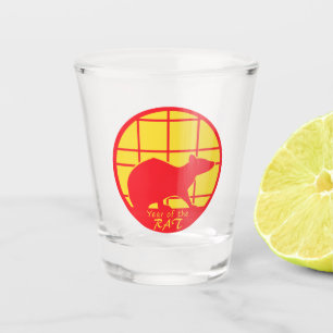 Verre A Shot Année du rat