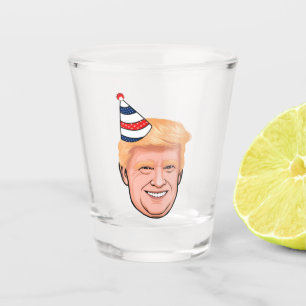 VERRE A SHOT ANNIVERSAIRE DE DONALD TRUMP