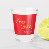 Anniversaire Votre Nom Minimaliste Moderne