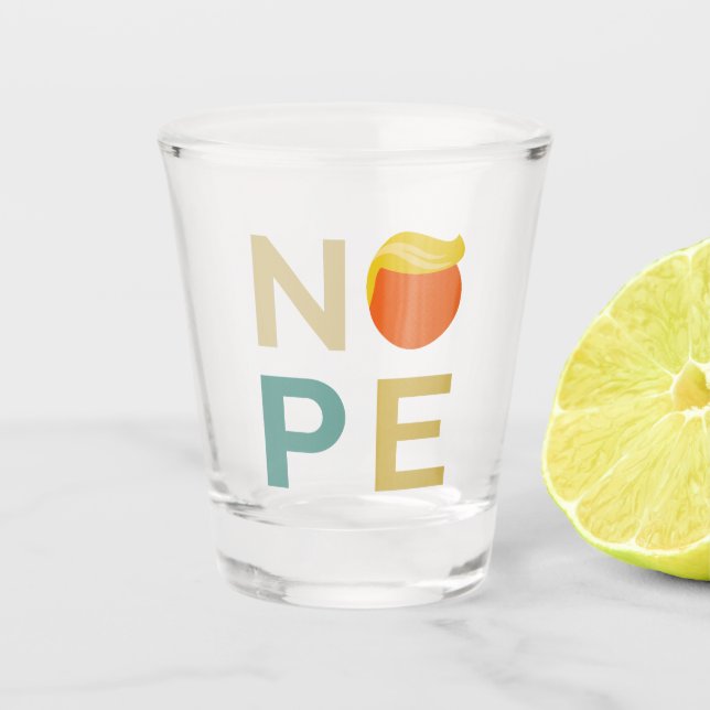 Verre A Shot Anti-Trump - Nope Edition III (Devant)