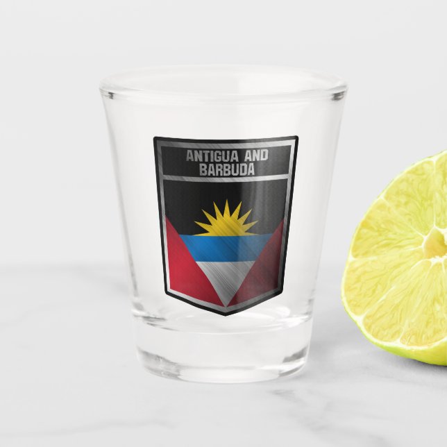 Verre A Shot Antigua-et-Barbuda (Devant)