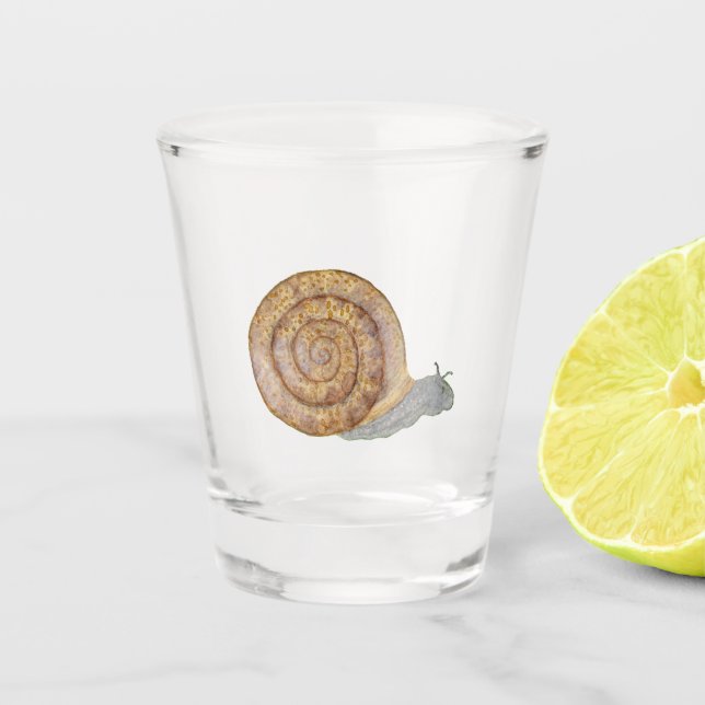 Verre A Shot Aquarelle (Devant)