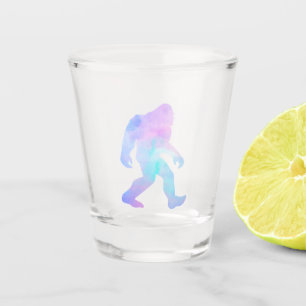 Verre A Shot Aquarelle Bigfoot