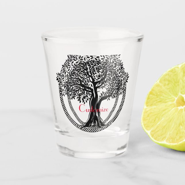 Verre A Shot Arbre de vie Thunder_Cove   (Devant)
