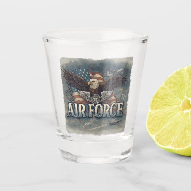 Verre A Shot Armée de l'Air (USAF) (Devant)