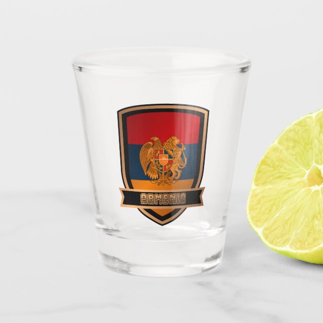 Verre A Shot Arménie (Devant)