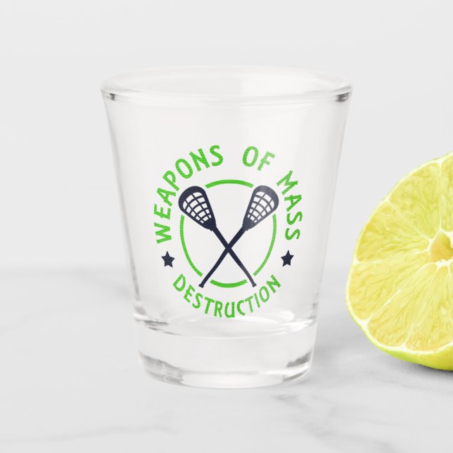 Verre A Shot Armes de destruction de crosse (Devant)