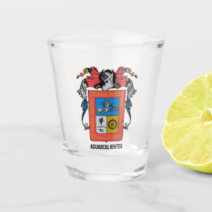 Verre A Shot Armoiries d'Aguascalientes (Etat) - MEXIQUE