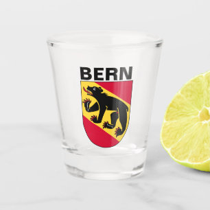 Verre A Shot Armoiries de Berne, SUISSE