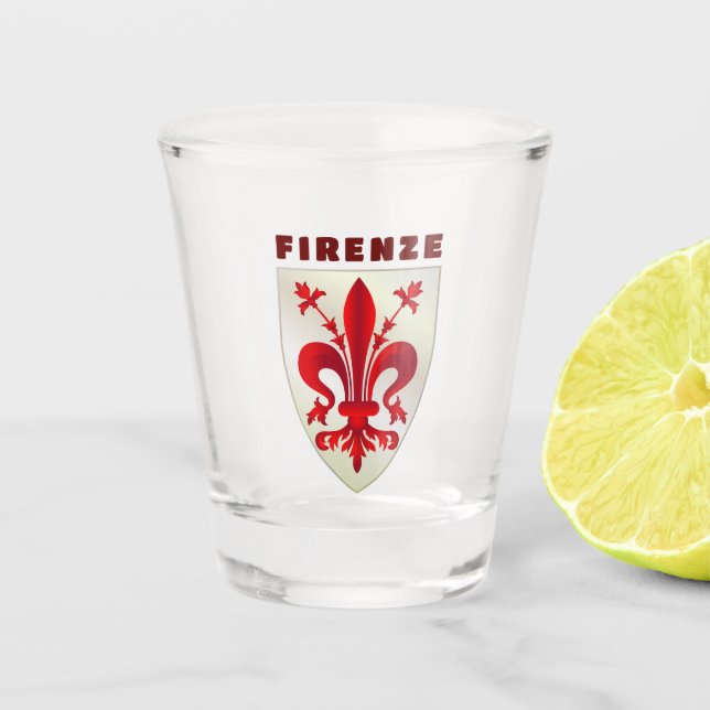 Verre A Shot Armoiries de Firenze (Devant)
