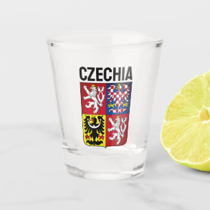 Verre A Shot Armoiries de la République tchèque