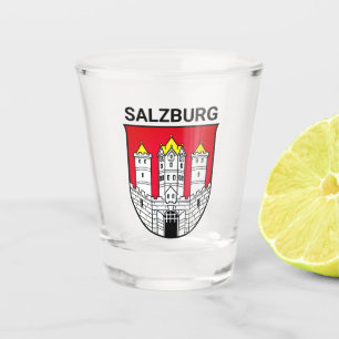 Verre A Shot Armoiries de Salzbourg - AUTRICHE