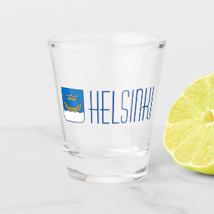 Verre A Shot Armoiries d'Helsinki