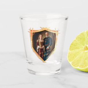 Verre A Shot Armoiries du chevalier Cadeau médiéval à l'ancienn