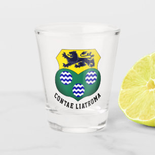 Verre A Shot Armoiries du comté de Leitrim, Irlande