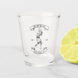Verre A Shot Art Des Arts Martiaux Mixtes MIXED MARTIAL ART