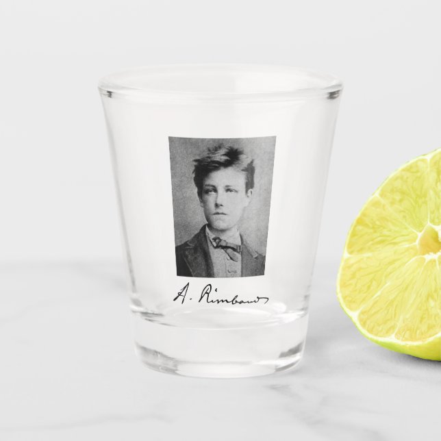 Verre A Shot Arthur Rimbaud Tir (Devant)