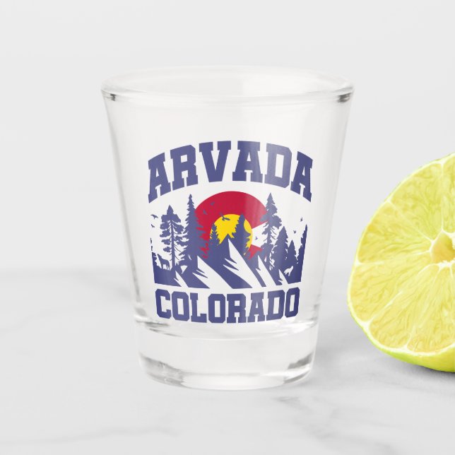 Verre A Shot Arvada, Colorado (Devant)