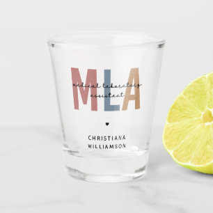 Verre A Shot Assistant de laboratoire Médicale MLA personnalisé