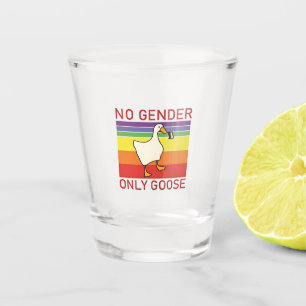 Verre A Shot Aucune Goose de genre seulement non binaire LGBTQ