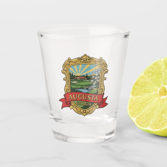 Verre A Shot Augusta Georgia Travel (Devant)
